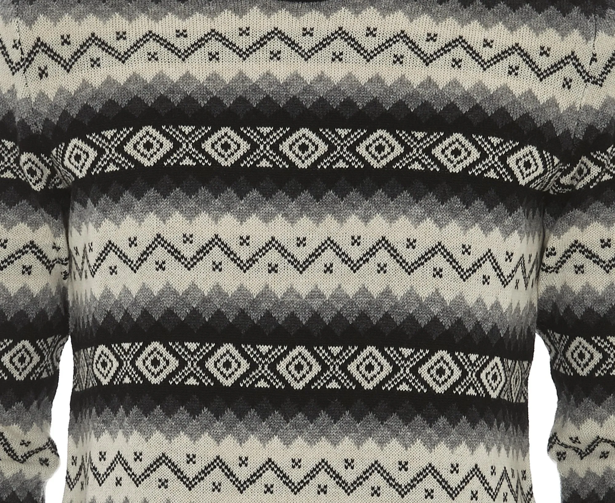 Alexander McQueen Cashmere Zig Zag Jumper