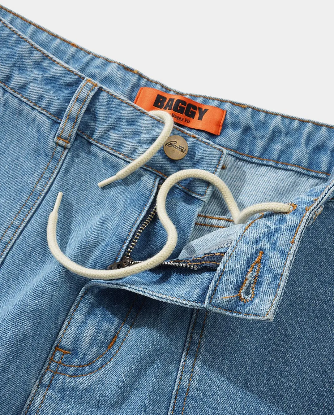 Butter Goods - Patch Pocket Denim Jeans - Washed Indigo