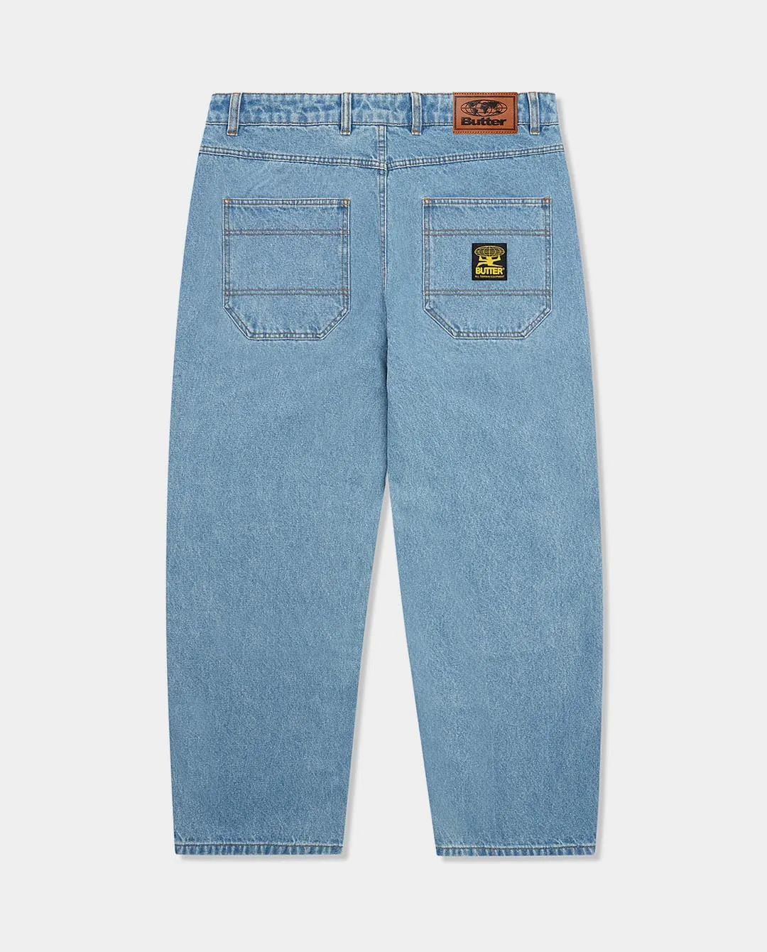 Butter Goods - Patch Pocket Denim Jeans - Washed Indigo