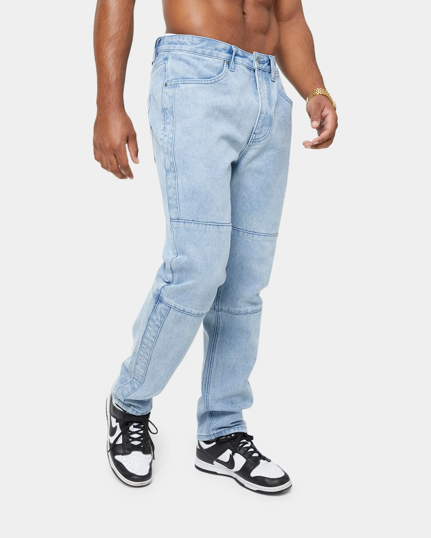 Carre Simplicite Panel Slim Jeans Vintage Blue