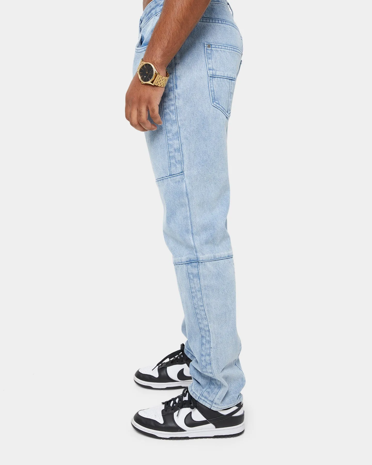 Carre Simplicite Panel Slim Jeans Vintage Blue