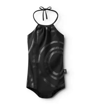 circle collar swimsuit