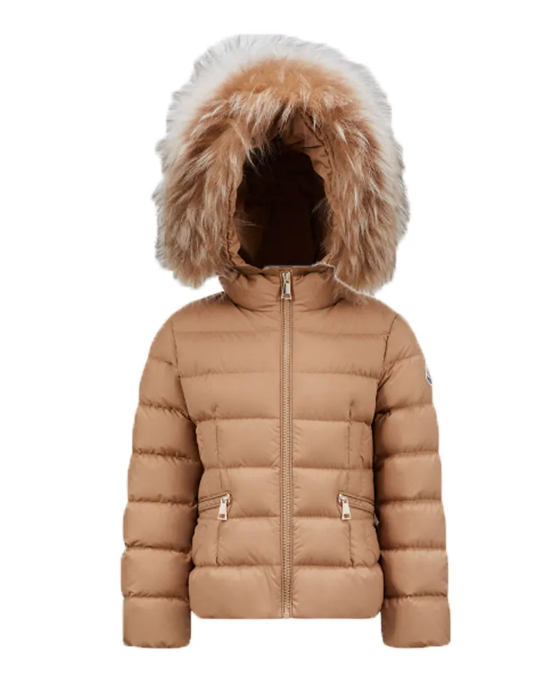 Girls Beige Boedette Down Jacket