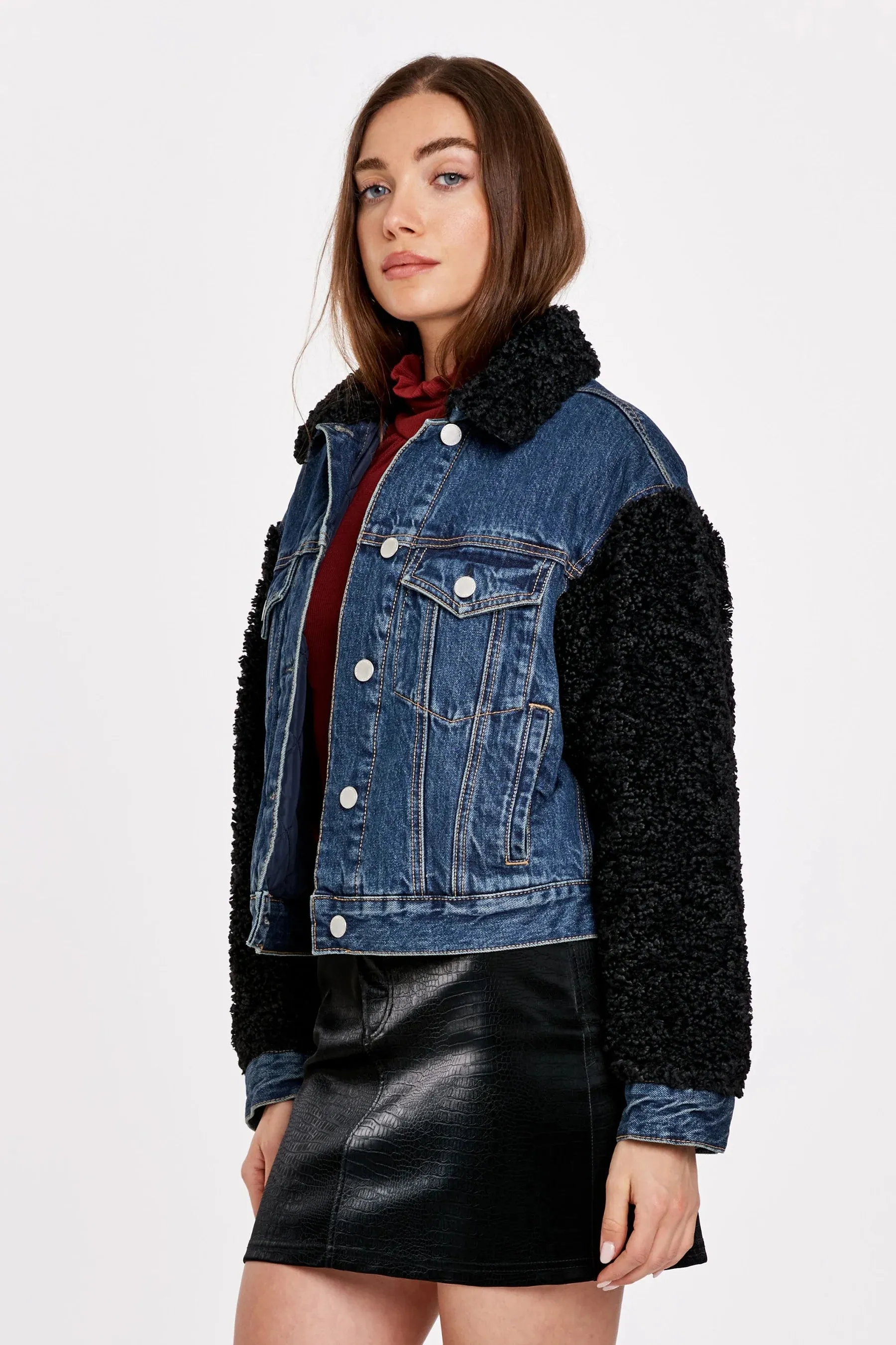 Kai Sherpa Denim Jacket