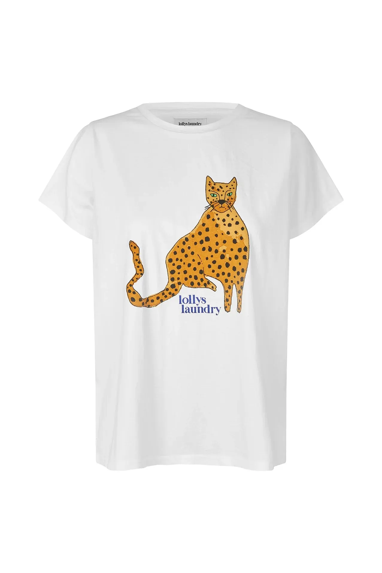 Lollys Laundry Roma Short Sleeve T-Shirt - White