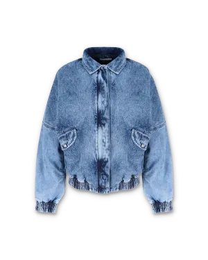 MACKENZIE jacket mid blue wash