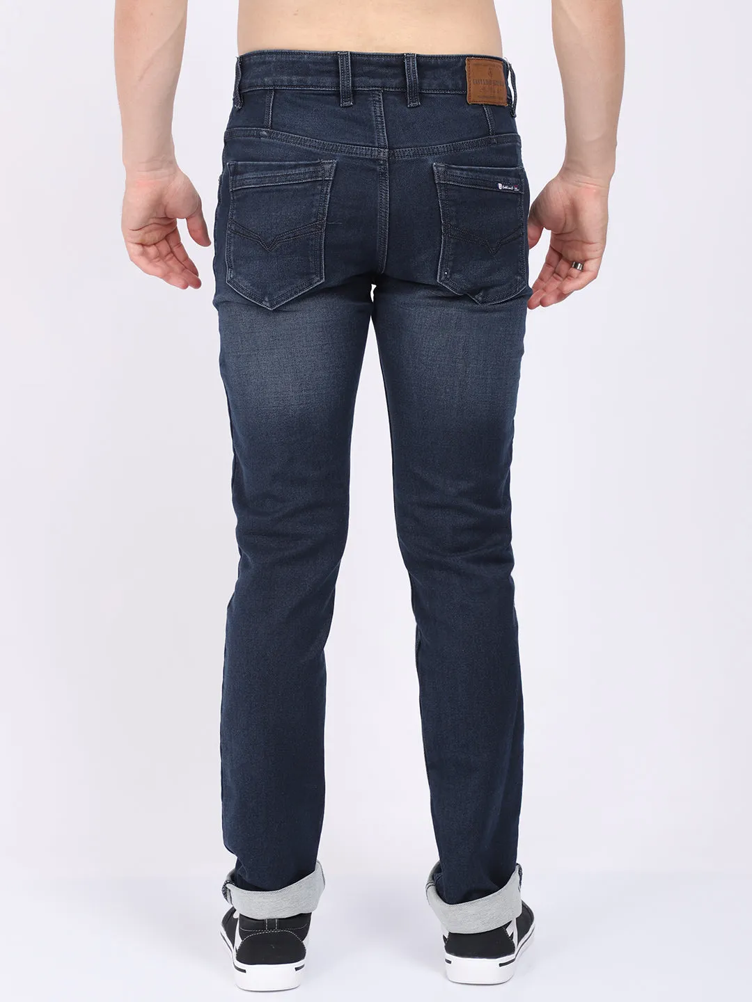 Men's Ultra Narrow fit Light Fade Carbon Blue  Jeans