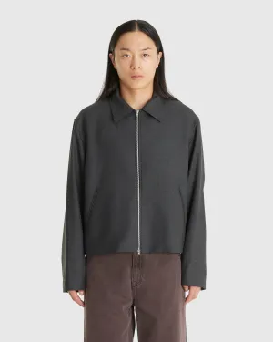Mini Jacket Premium Charcoal Office Wool
