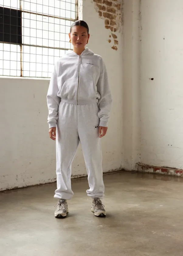 Vang Star Training Cuffed Sweatpant - Marl Grey