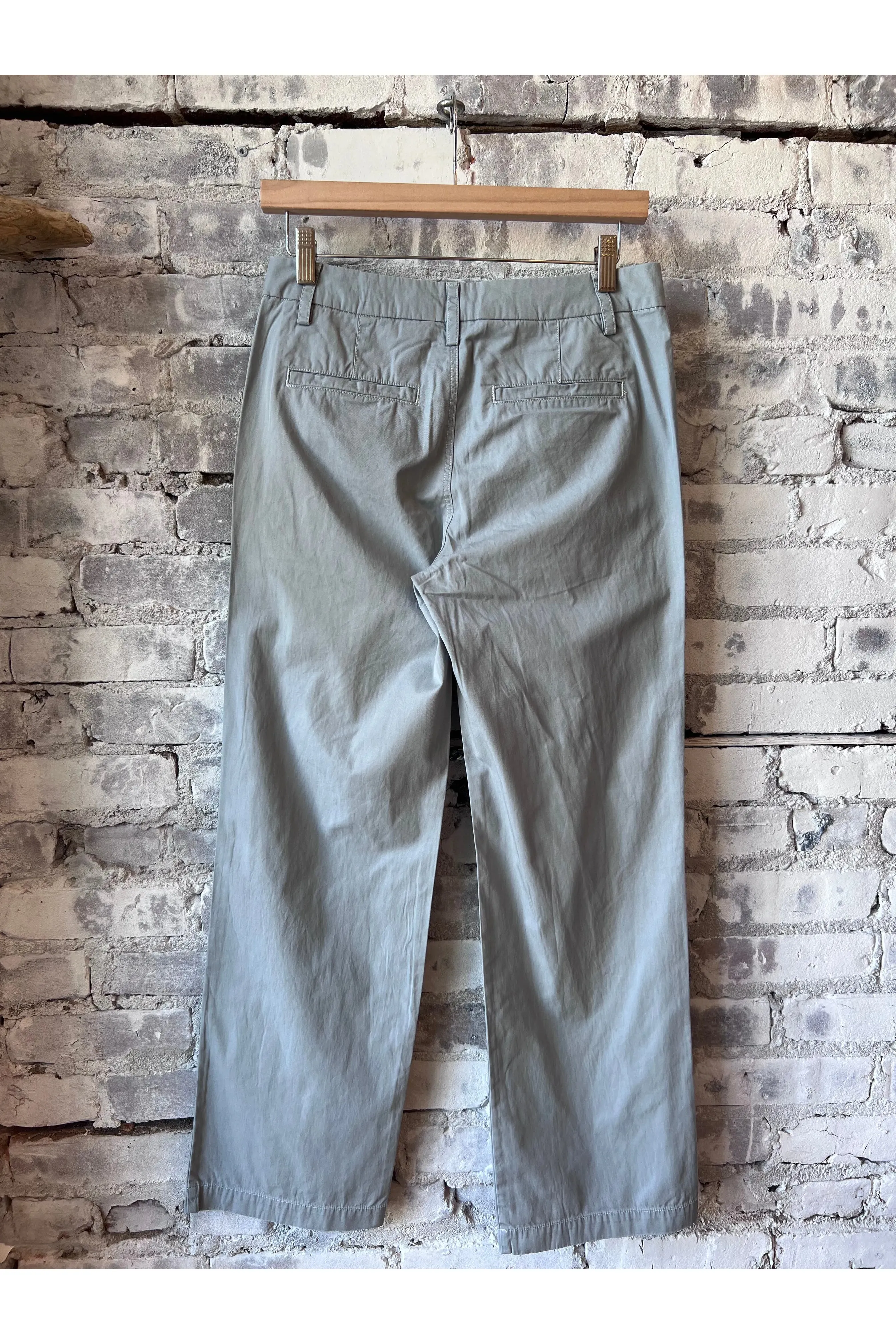 Wide Leg Pant - Sea Green