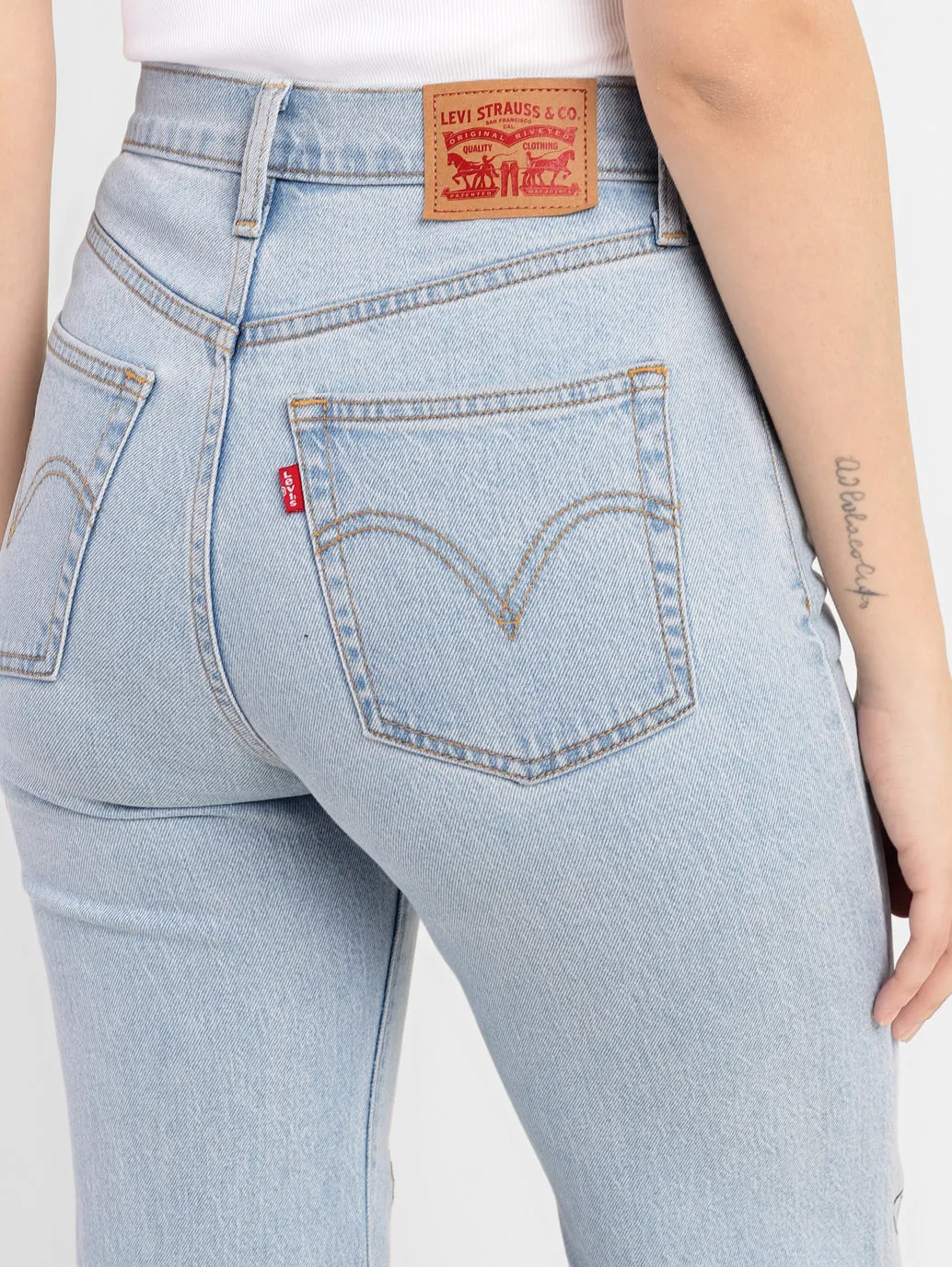 Women's High Rise Ribcage Bootcut Jeans