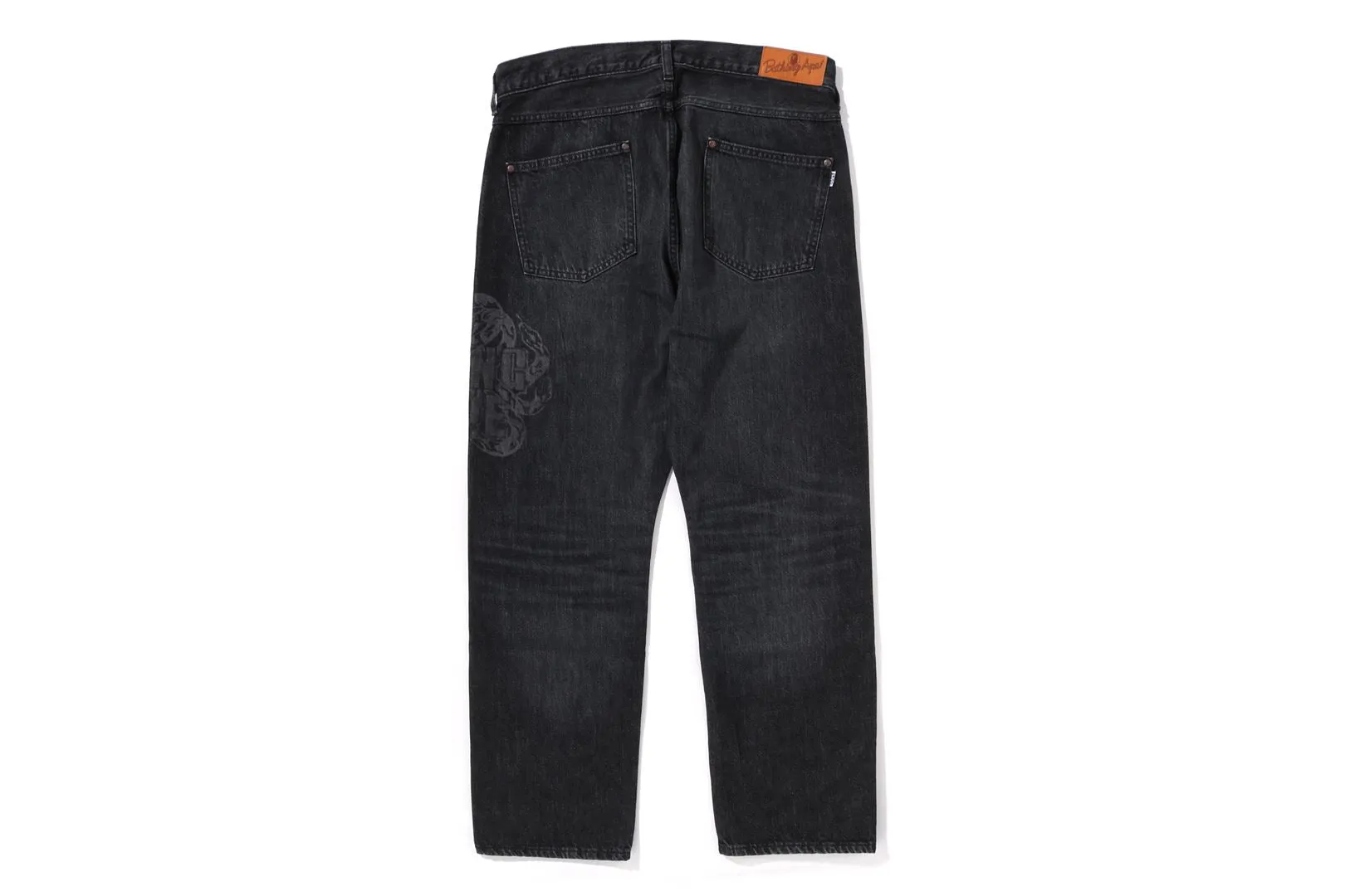 YEAR OF SNAKE RELAXED FIT DENIM PANTS